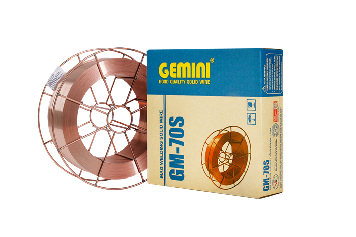 Dây hàn GM 70S rulo thép